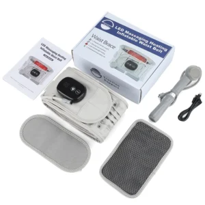 Inflatable Decompression Belt with  Lumbar Traction ,heat and massage