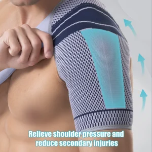 Shoulder Brace : Stabilizer Compression Sleeve With Adjustable Strap