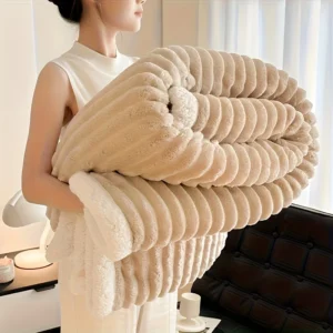 Deep comfort Weighted Fleece Blanket
