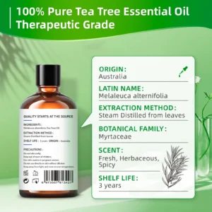 Pure Essential Oils for Diffuser, Humidifier, Massage