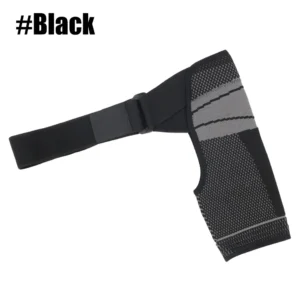 Shoulder Brace : Stabilizer Compression Sleeve With Adjustable Strap