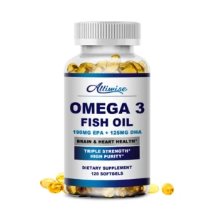 Omega 3 Fish Oil Supplement -Heart, Brain & Joint Support